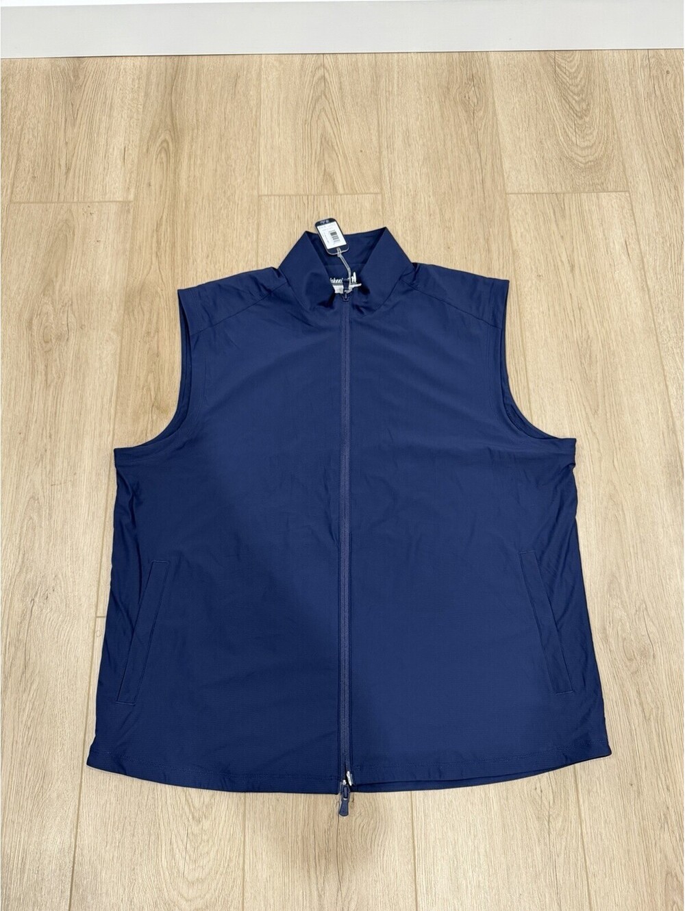 NWT Johnnie-O Zimmer Featherweight Performance Size XL Navy Blue Embroidery